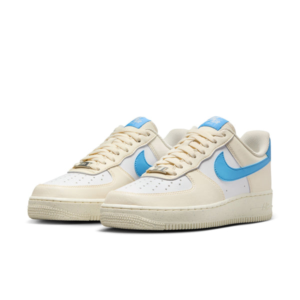 Nike - W Air Force 1 '07 ~ Ivory/Blue