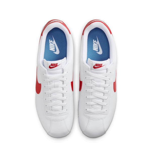 Nike - Cortez Leather ~ White/Varsity Red/Blue