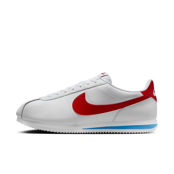 Nike - Cortez Leather ~ White/Varsity Red/Blue