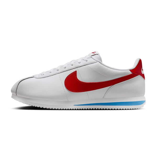 Nike - Cortez Leather ~ White/Varsity Red/Blue