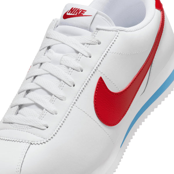 Nike - Cortez Leather ~ White/Varsity Red/Blue
