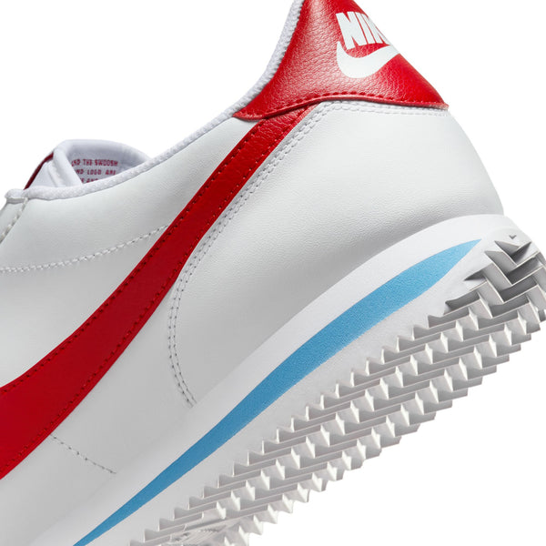 Nike - Cortez Leather ~ White/Varsity Red/Blue