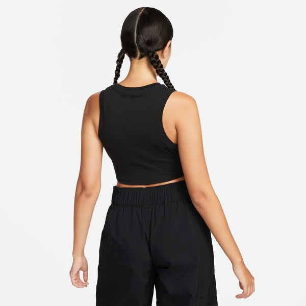 Nike - W Chill Knit Mini Rib Tank Top ~ Black