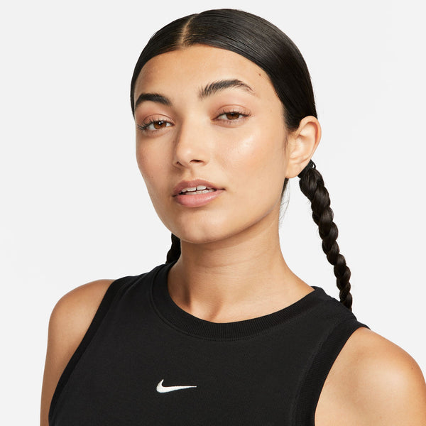 Nike - W Chill Knit Mini Rib Tank Top ~ Black