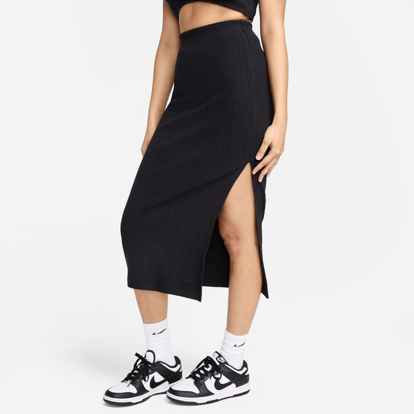 Nike - Sportswear Chill Knit Ribbed Midi Skirt