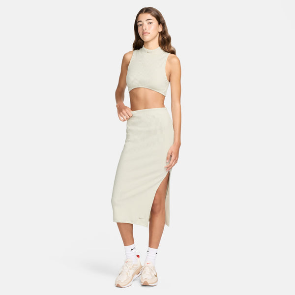Nike - Sportswear Chill Knit Ribbed Midi Skirt