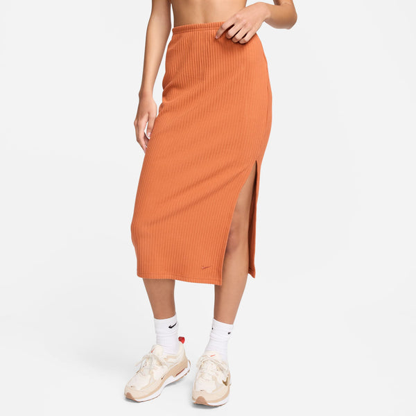 Nike - Sportswear Chill Knit Ribbed Midi Skirt