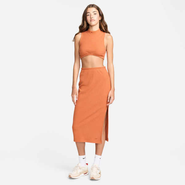 Nike - Sportswear Chill Knit Ribbed Midi Skirt