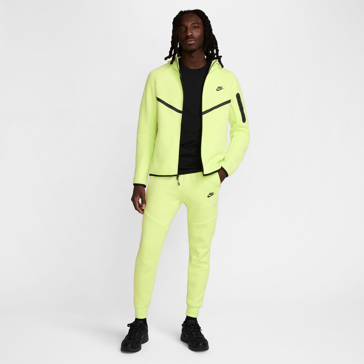 Nike - Tech Full-Zip Windrunner Hoodie ~ Lt Lemon Twist – FLAVOUR '99