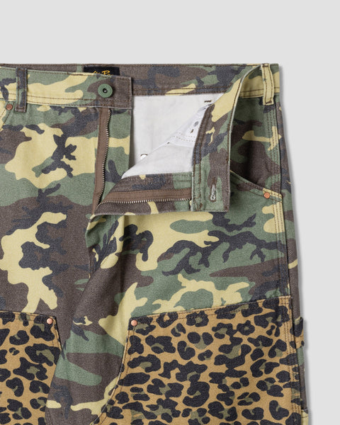 Stan Ray - Double Knee Pants Camo/Leopard