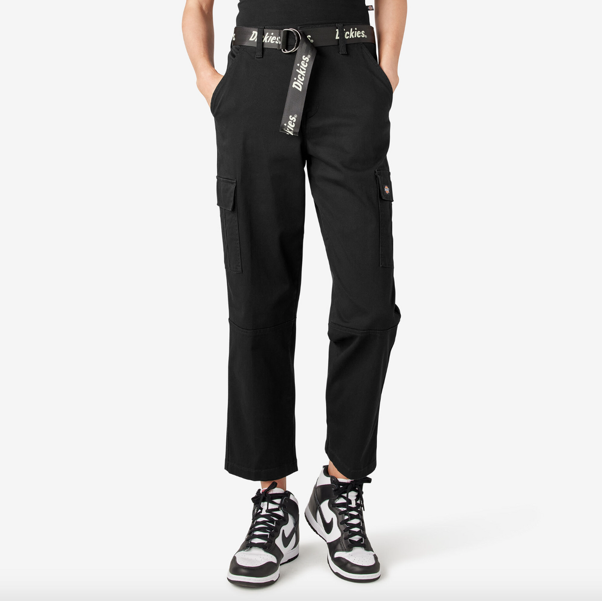 Women's Relaxed Fit Cropped Cargo Pants - Dickies Canada