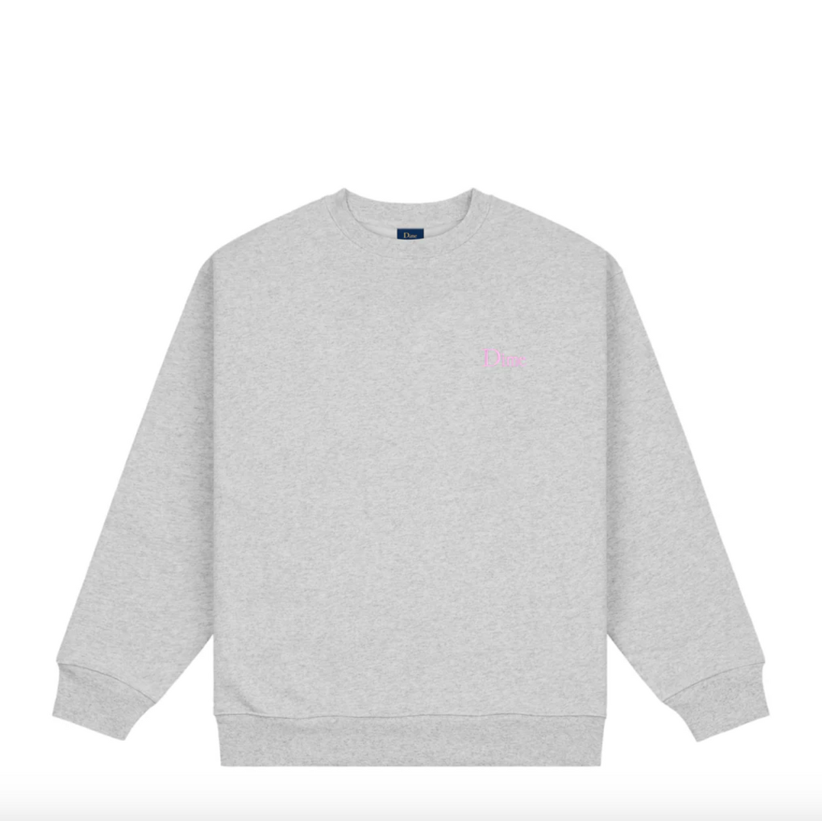Dime - Classic Small Logo Crewneck ~ Heather Grey – FLAVOUR '99