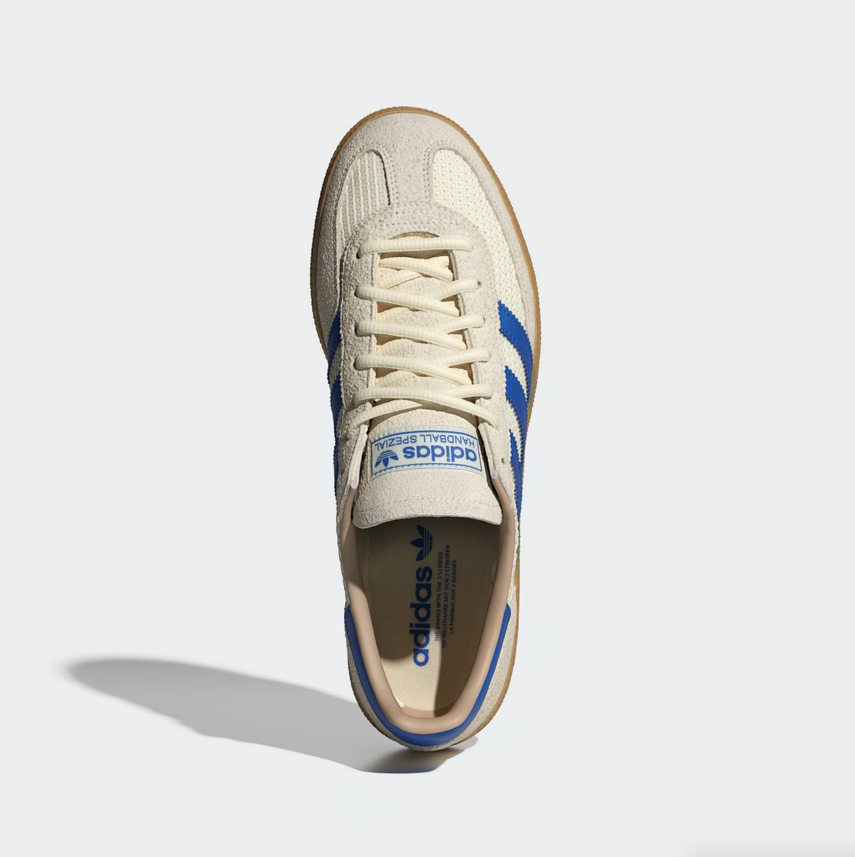adidas HANDBALL SPEZIAL ブルー スニーカー Adidas - Handball Spezial Cream/Blue – FLAVOUR '99