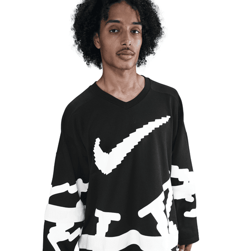Nike - Sportswear Club Hockey Jersey Black – FLAVOUR '99