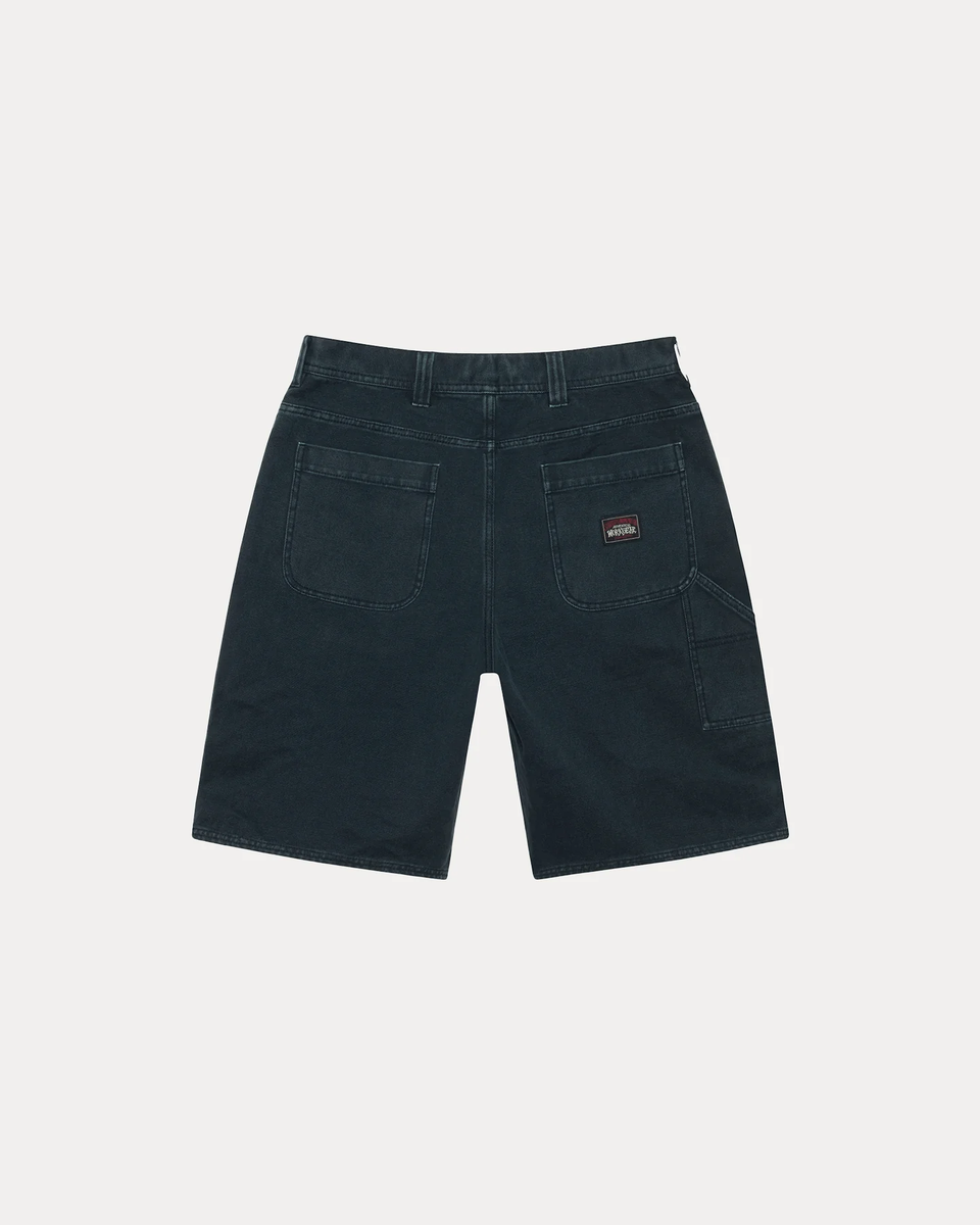 Stussy - Work Short Washed Canvas ~ Black – FLAVOUR '99