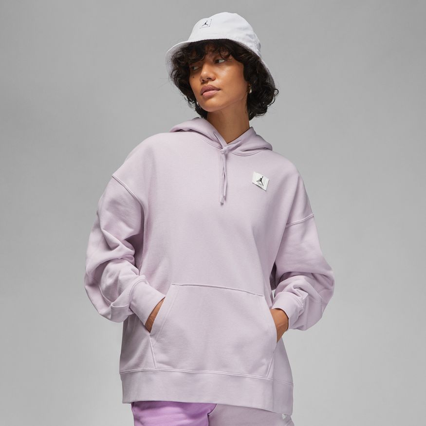 Jordan Flight Fleece Hoodie Womens Pink Jordan Hoodie Nike W