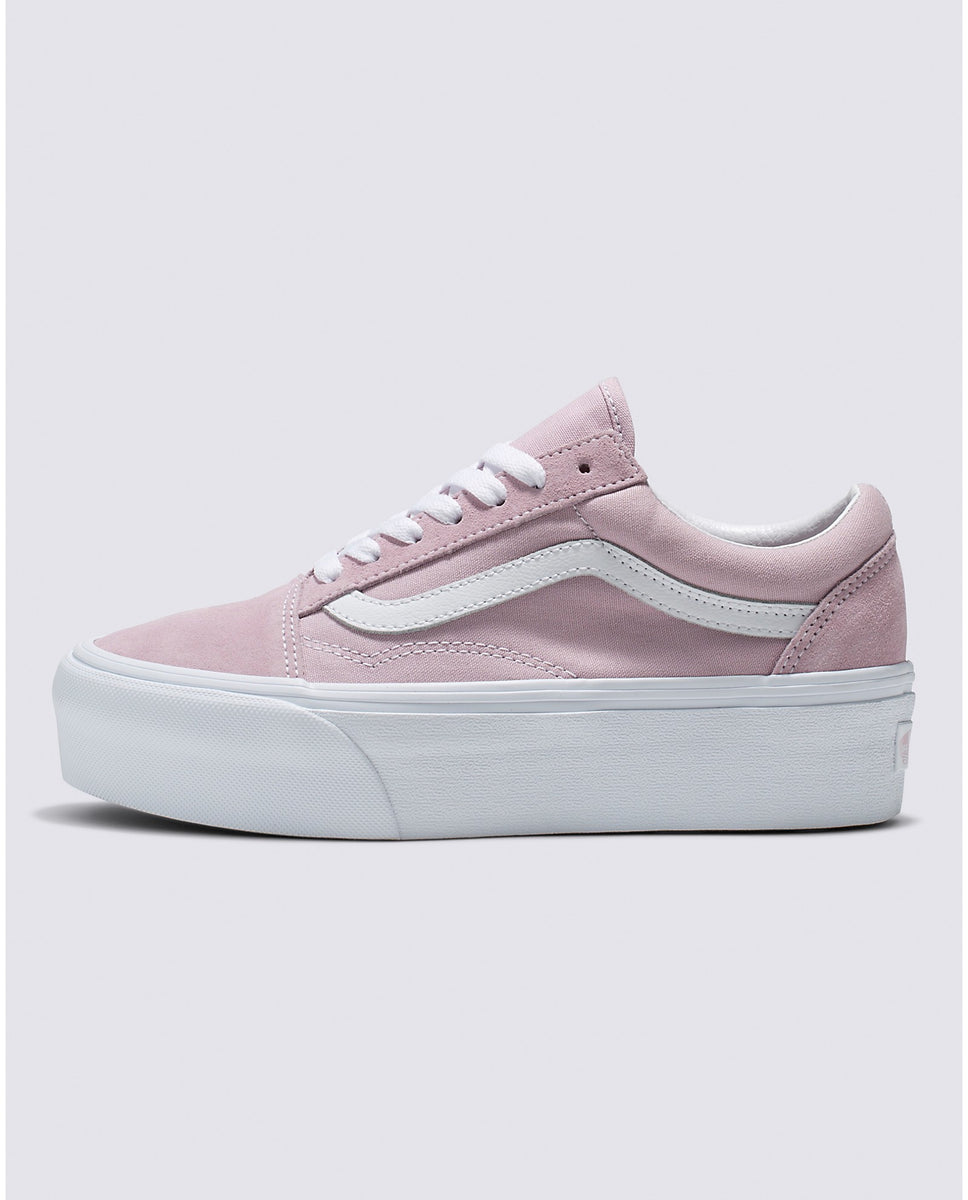 Pink vans mens deals old skool