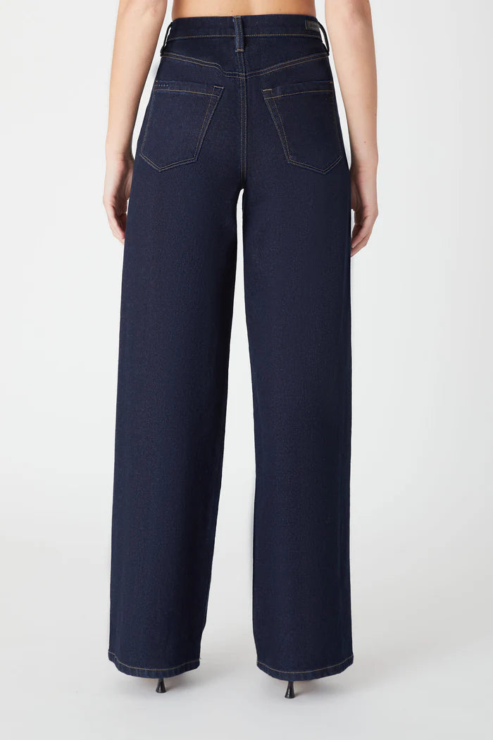 BlancNYC - Franklin Ribcage Jean Dark Wash