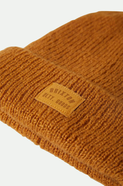 Brixton - W Woodburn Tall Brushed Beanie Spruce Yellow