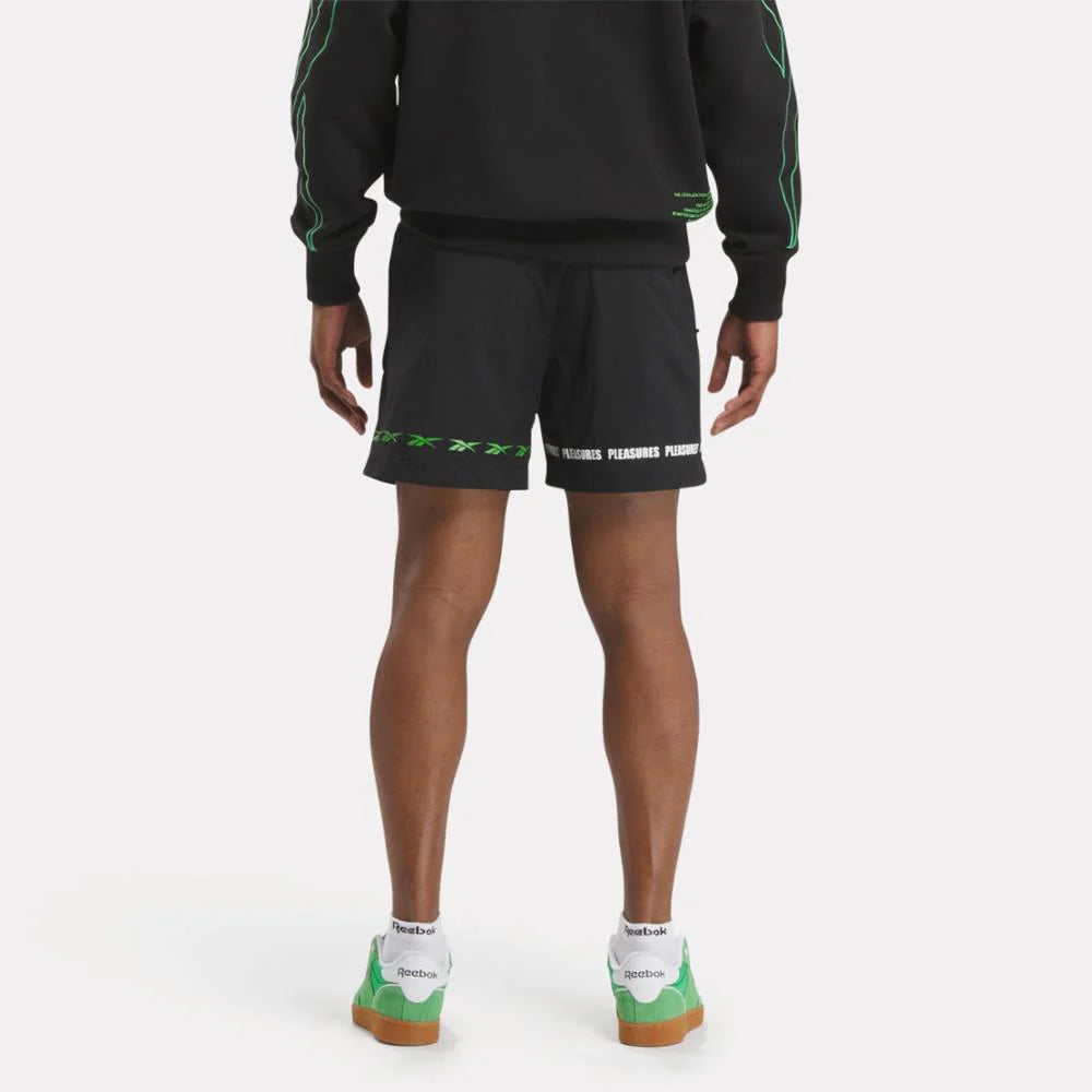 Reebok Apparel Men Reebok x Pleasures Shorts Black XL REG