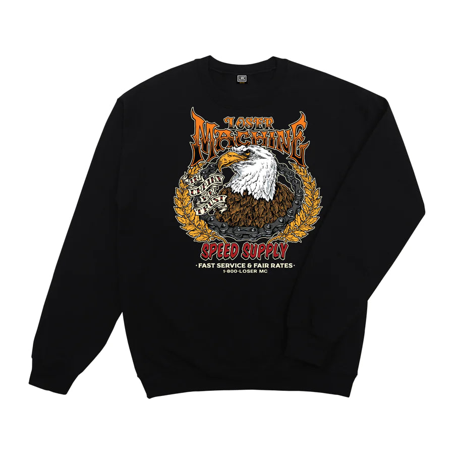 Loser Machine - Speed Supply Stock Crewneck