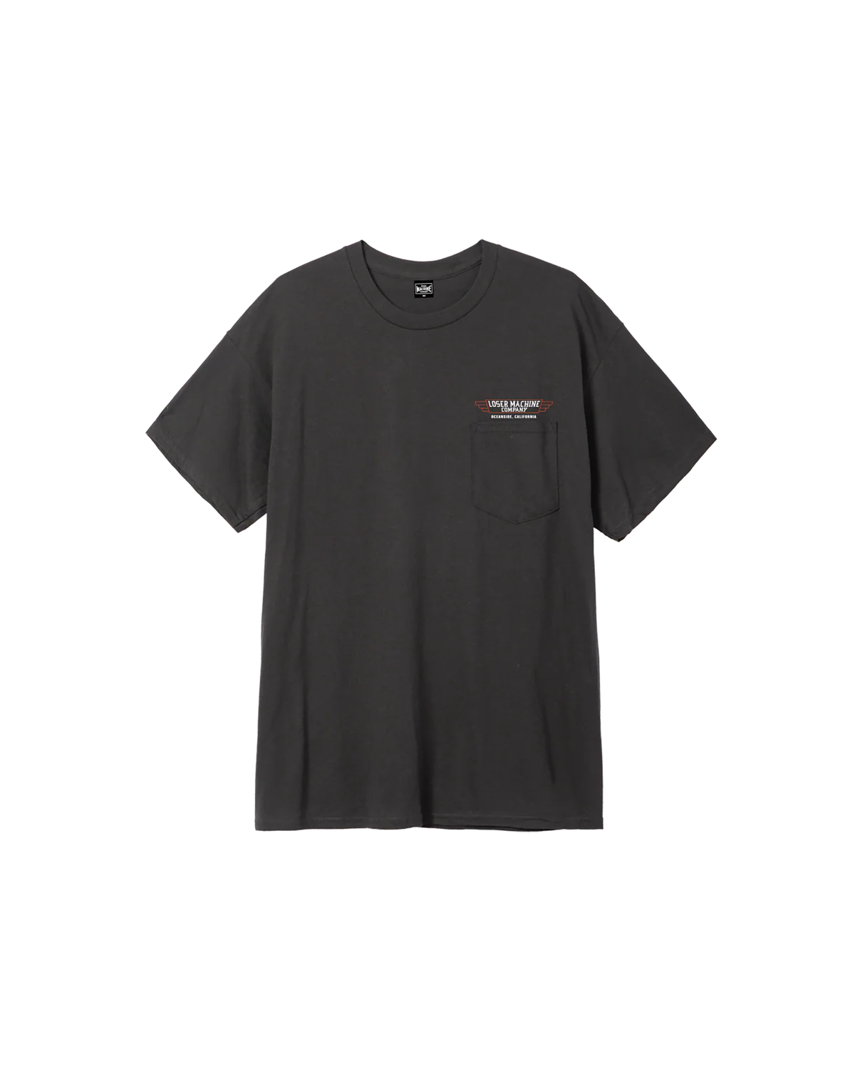 Loser Machine - Fly Wheel Pocket T-Shirt Black