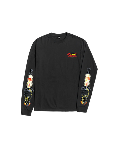 Loser Machine - Auto Parts Long Sleeve Tee Black