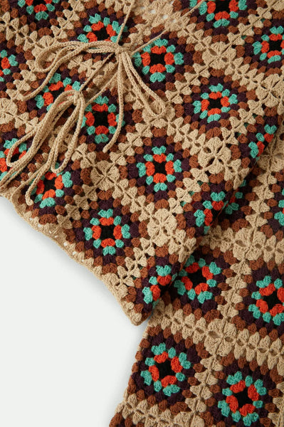 Brixton - W Crochet Knit Kimono