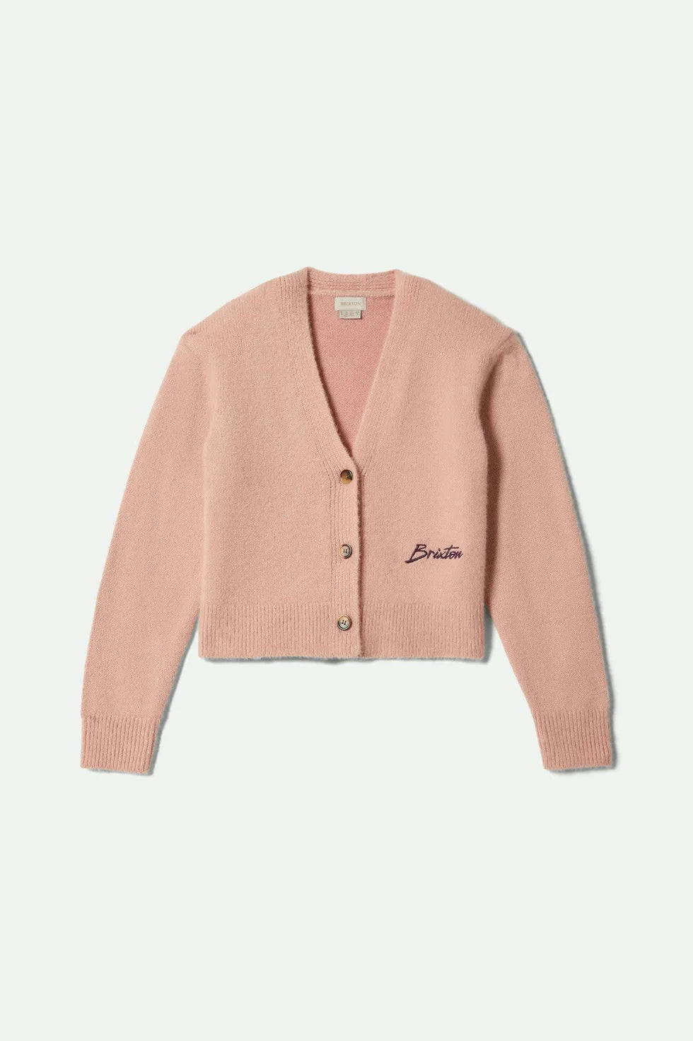 Brixton - W Town Cardigan Mellow Rose