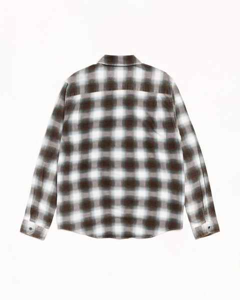 Stussy - June Plaid Shirt Bone