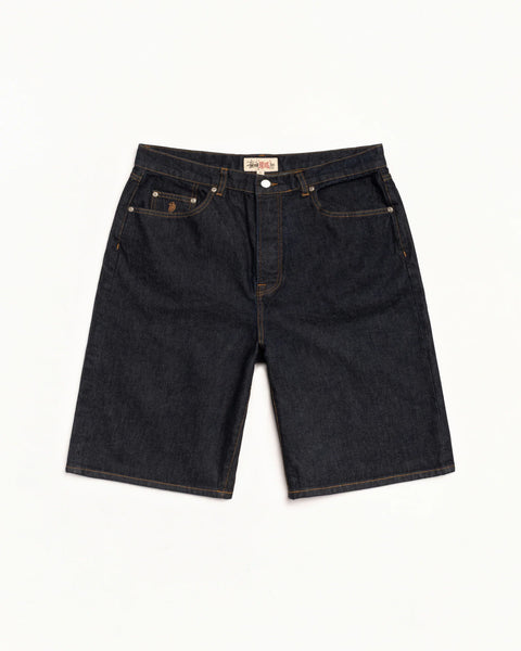 Stussy - Big Ol Shorts Denim Rinsed Indigo