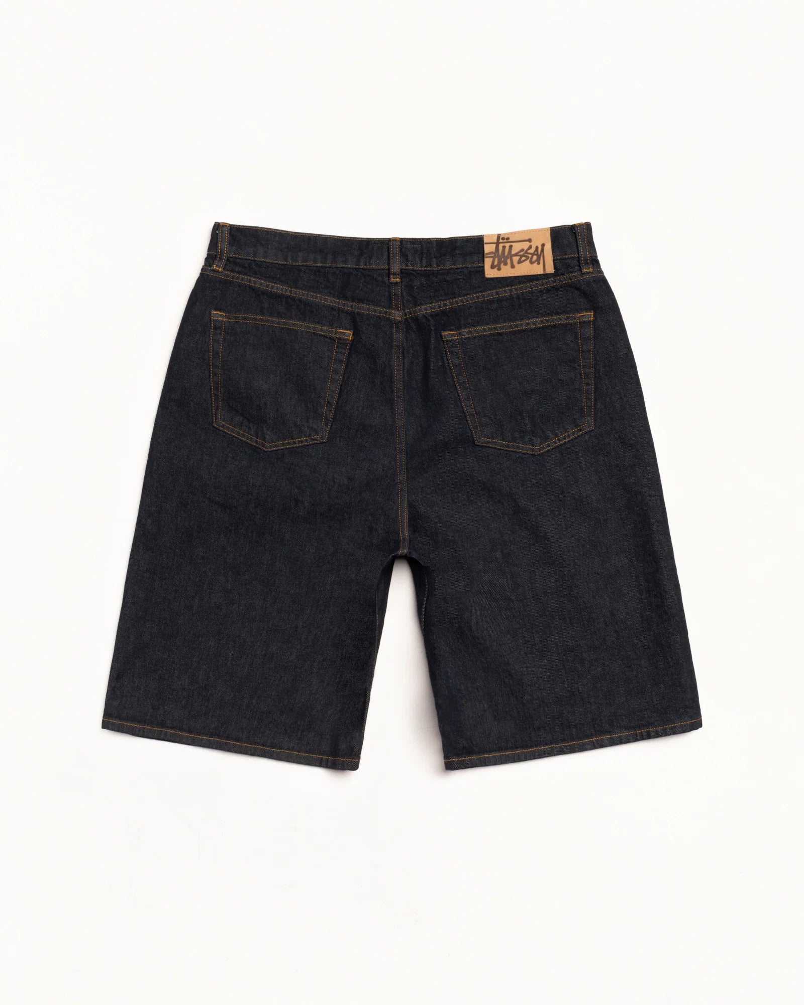 Stussy - Big Ol Shorts Denim Rinsed Indigo