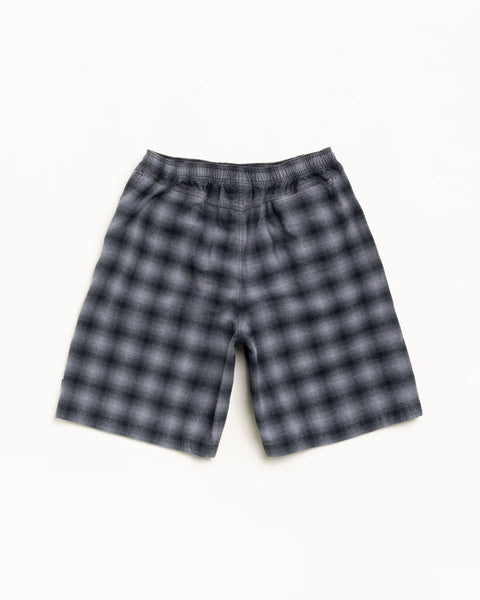 Stussy - Plaid Beach Short Black