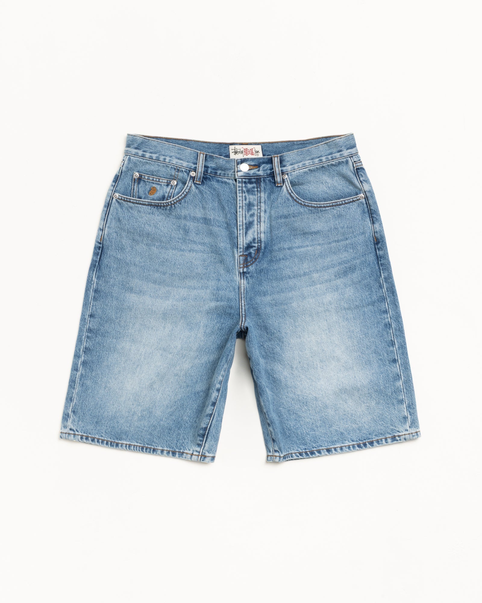 Stussy - Big Ol Shorts Denim Indigo Stone Wash