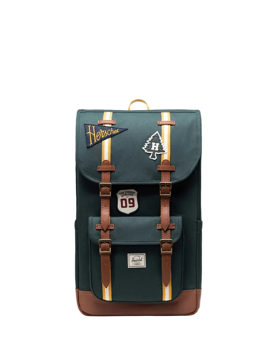 Herschel - Little America Backpack (30L) Patches Green Gables