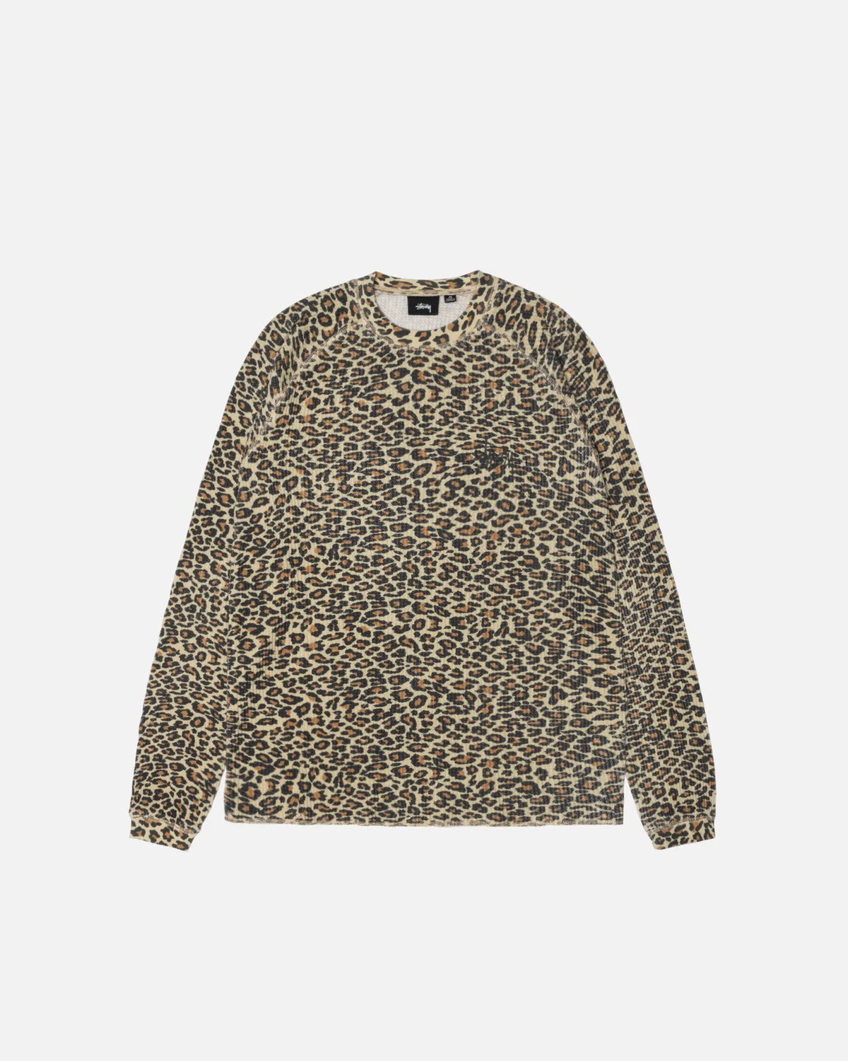 Stussy - Raglan Thermal Leopard-1