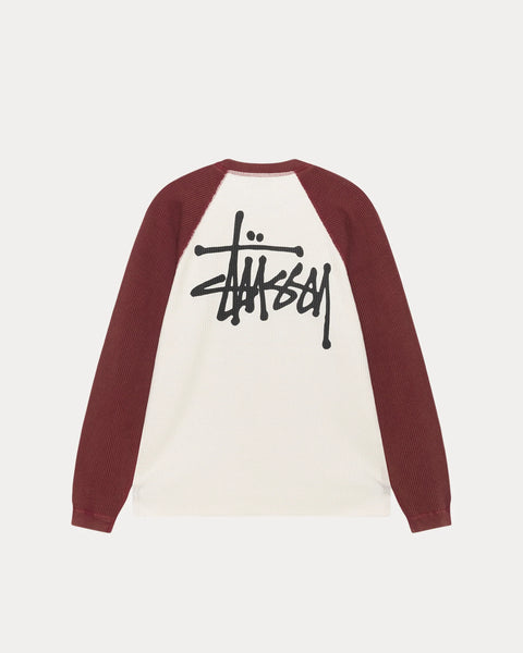 Stussy - Raglan Thermal ~ Off White