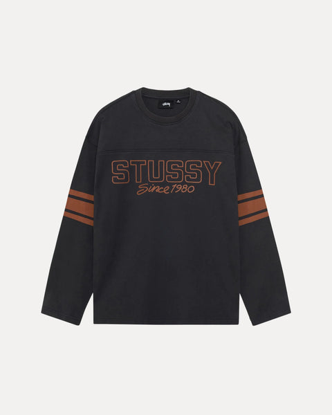 Stussy - Football Crewneck Black