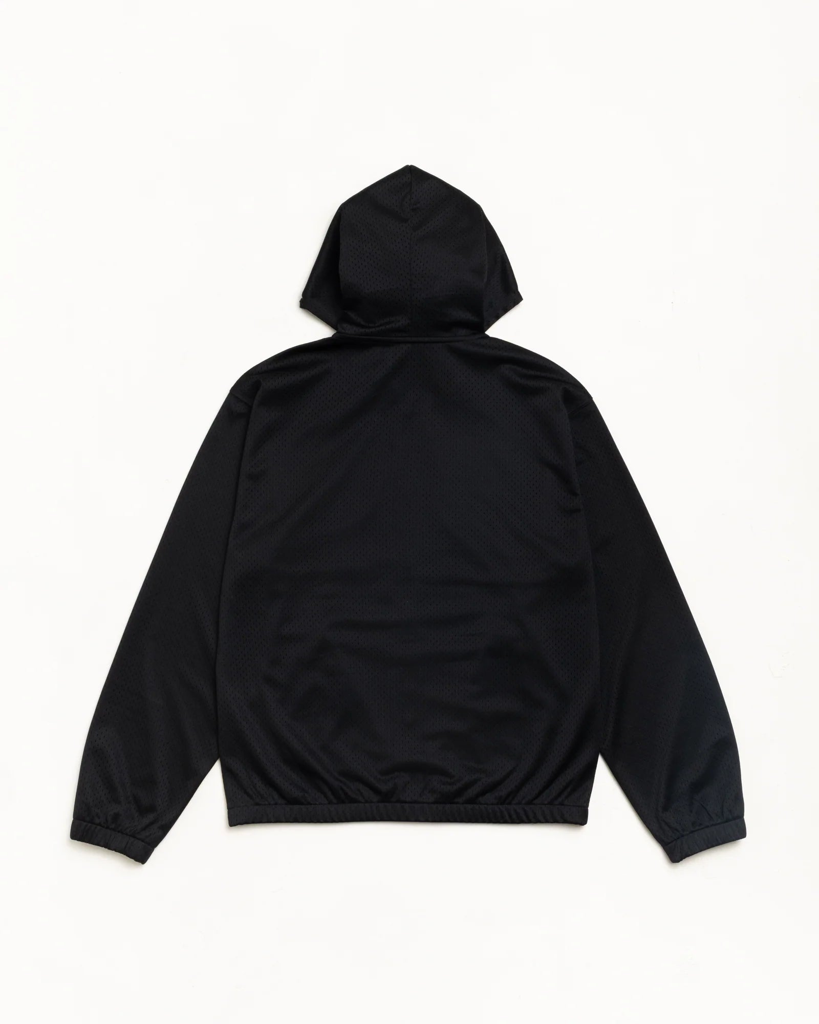 Stussy - Athletic Mesh Zip Hoodie Black