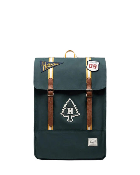 Herschel - Survey Backpack (20L) Patches Green Gables