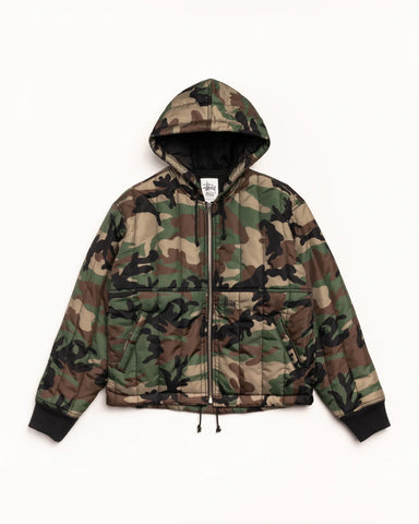 Stussy - Quilted Nylon Work Jacket Camo