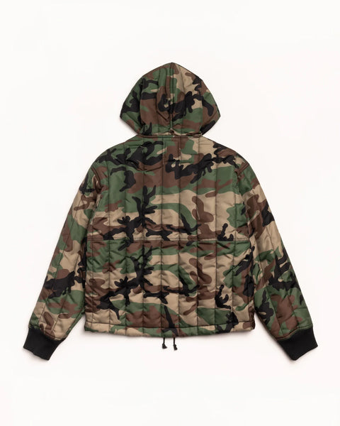 Stussy - Quilted Nylon Work Jacket Camo