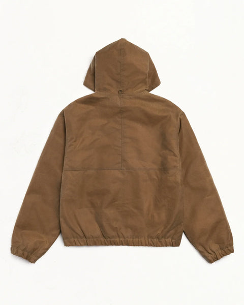 Stussy - Waxed Cotton Work Jacket Khaki