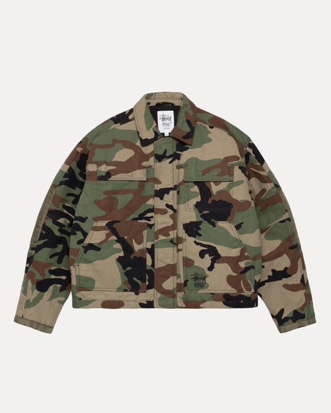 Stussy - Utility Work Jacket Camo