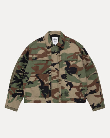 Stussy - Utility Work Jacket Camo