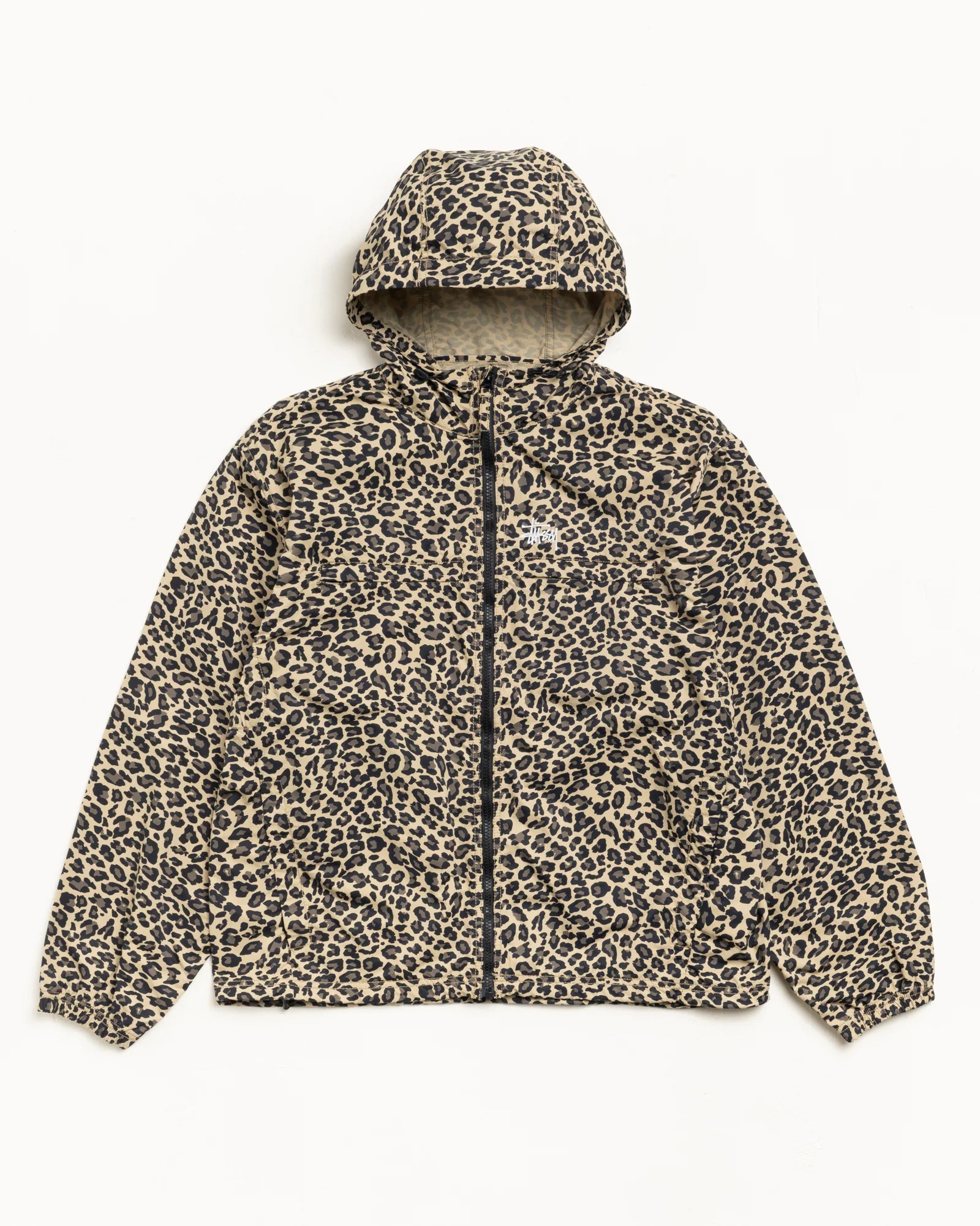 Stussy - Lightweight Hooded Jacket Cheetah