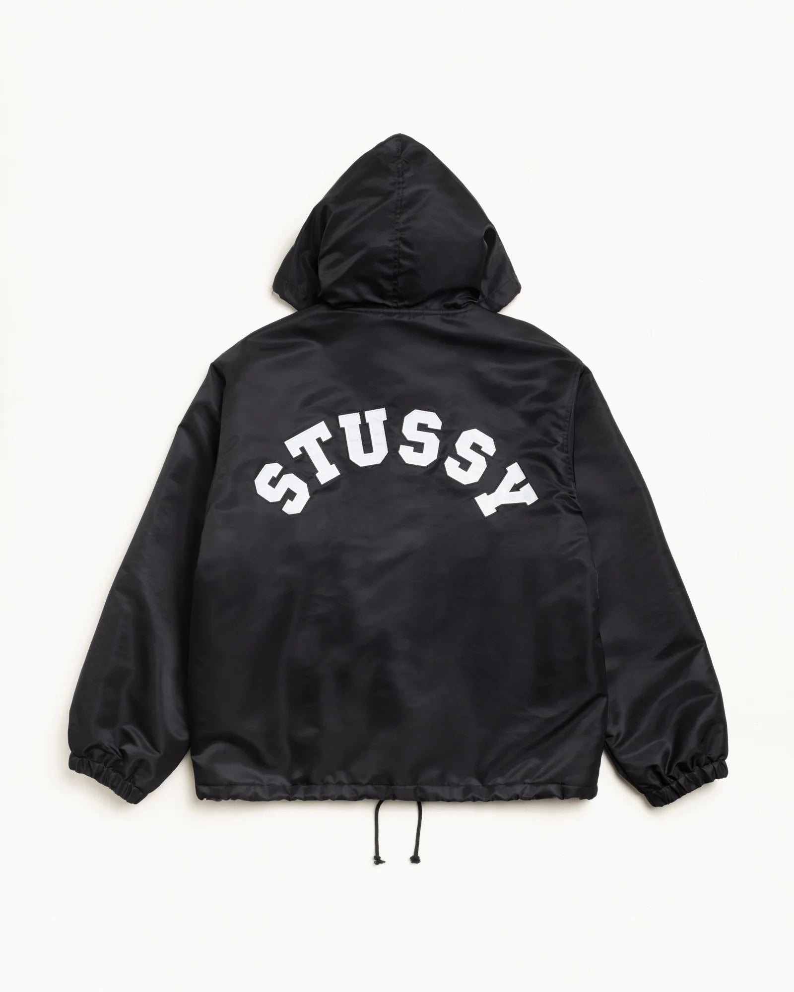 Stussy - Hooded Coaches Jacket Black