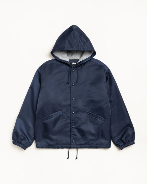 Stussy - Hooded Coaches Jacket Navy
