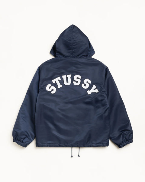 Stussy - Hooded Coaches Jacket Navy