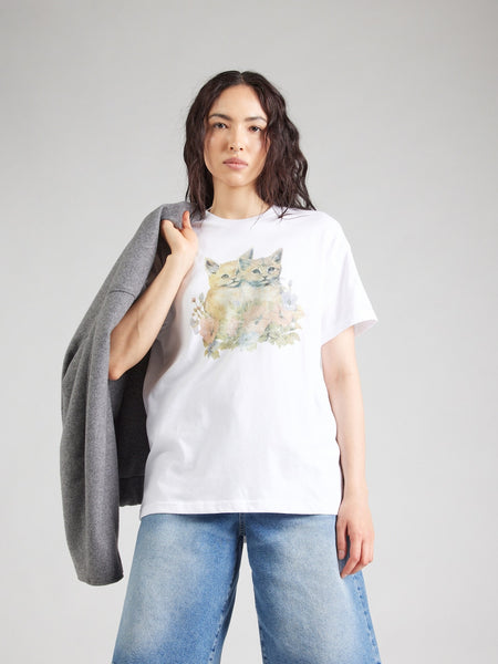 Vans - W Smitten Oversized S/S Tee ~ White